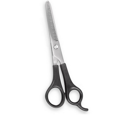 Plastic Handle Hair Cutting Scissors